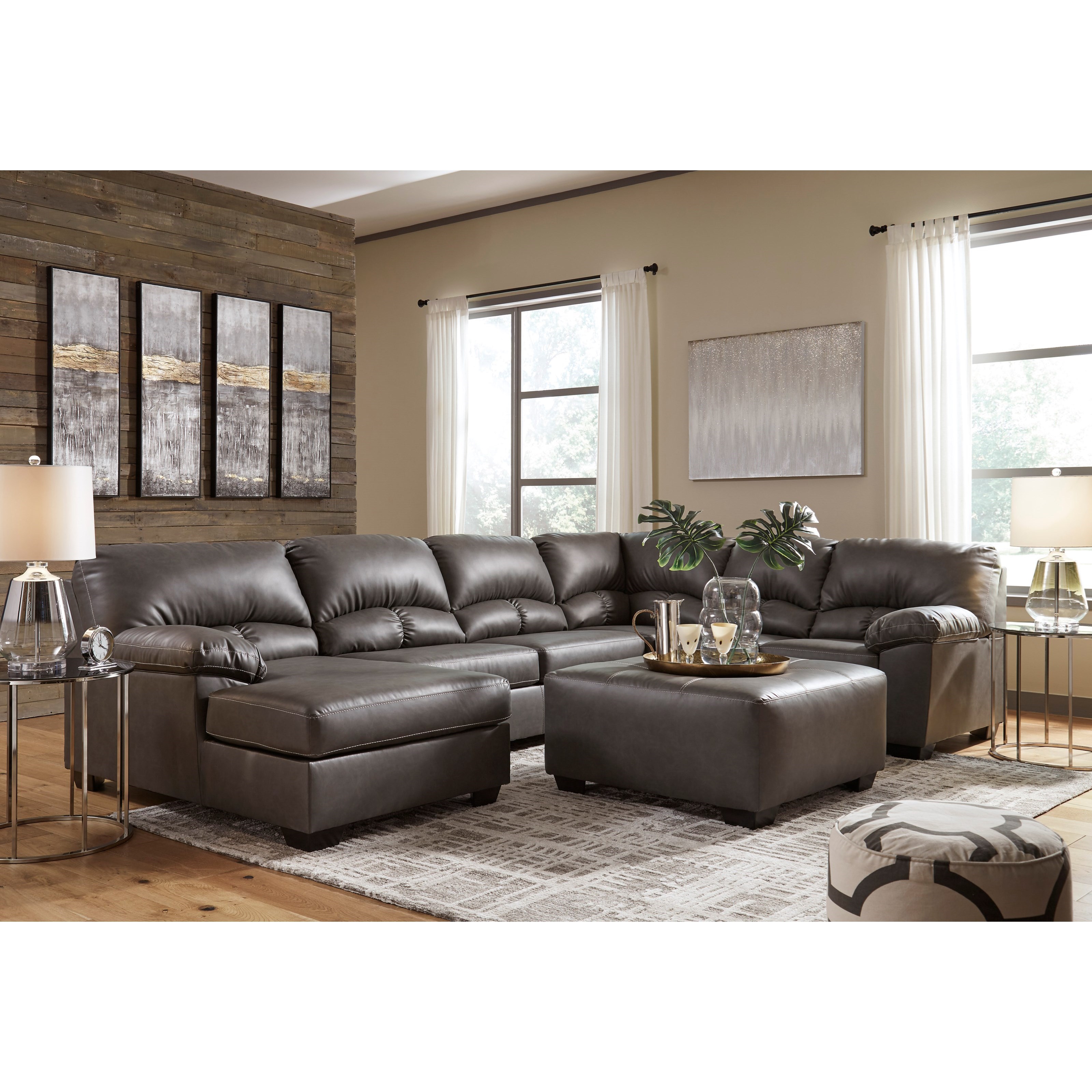 Benchcraft Aberton Living Room Group Virginia Furniture Market